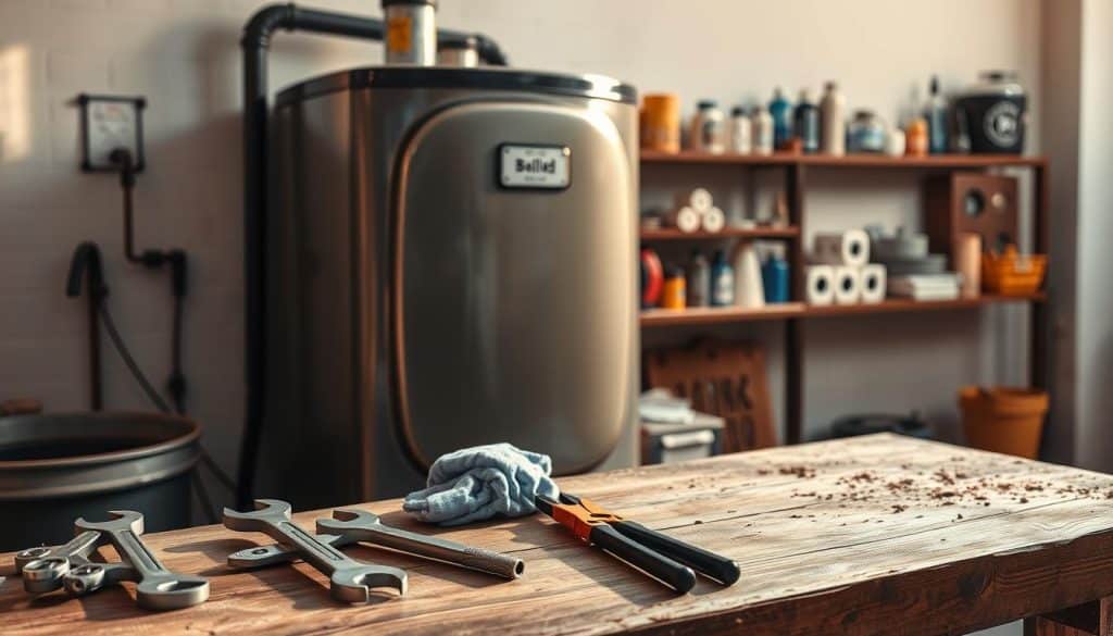 Can I clean my boiler myself?