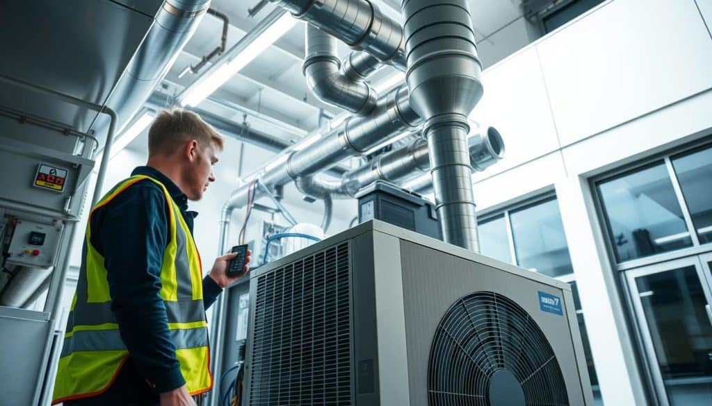 How often should commercial HVAC systems be serviced?